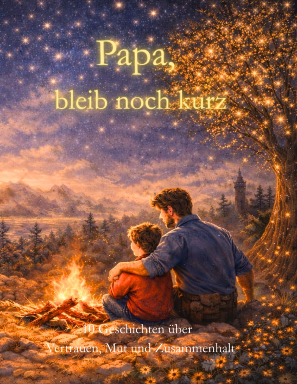 Papa, bleib noch kurz: Liebevolle Gute-Nacht-Geschichten über Nähe, Vertrauen und Zusammenhalt