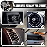 Vista 9 de 1 unidad de ambientador de aire estilo retro para tocadiscos de aire con clips de ventilación para accesorios de decoración de coche con 9 fundas