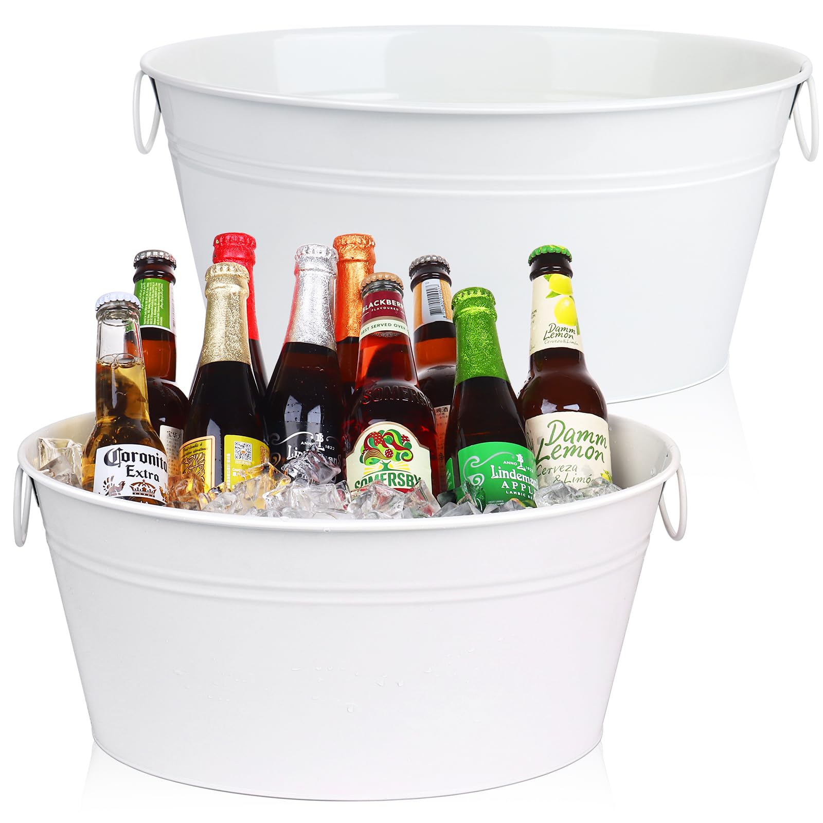 Oggi Double Wall Party Tub Oggi 7023 Stainless Steel Double Wall