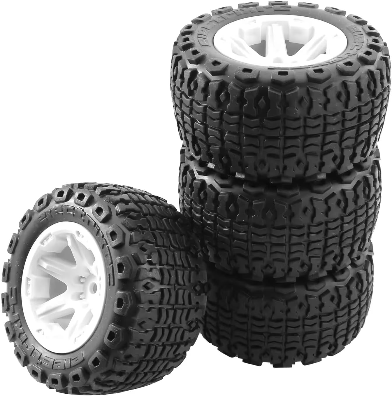 For MJX For Hyper Go H16 1/16 12mm 六角オフロードホイール モデル 16207/16208/162