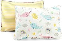 Vista 7 de Lush Decor Magical Narwhal - Juego de edredón reversible de 2 piezas, tamaño individual, color blanco