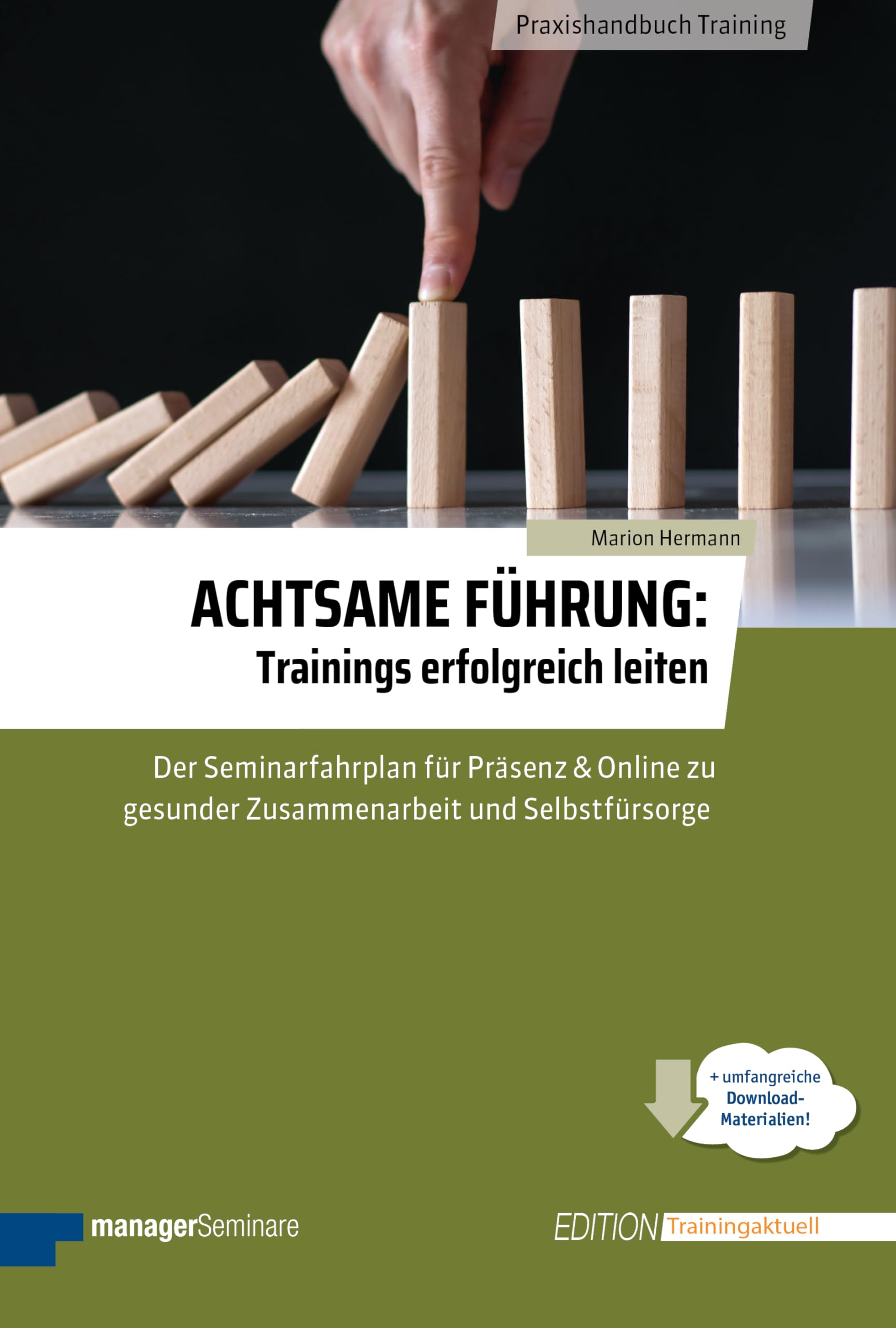Achtsame Führung: Trainings erfolgreich leiten: Der Seminarfahrplan für Präsenz und Online zu gesunder Zusammenarbeit und Selbstfürsorge
