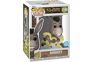 Funk Pop Shrek Donkey With Glitter