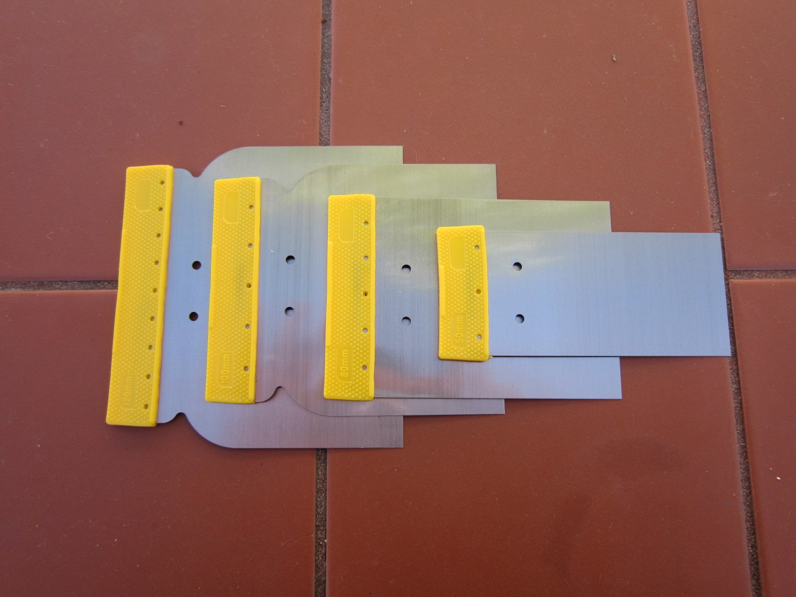 4 PC FLEXIBLE HAND FILLER SPREADERS