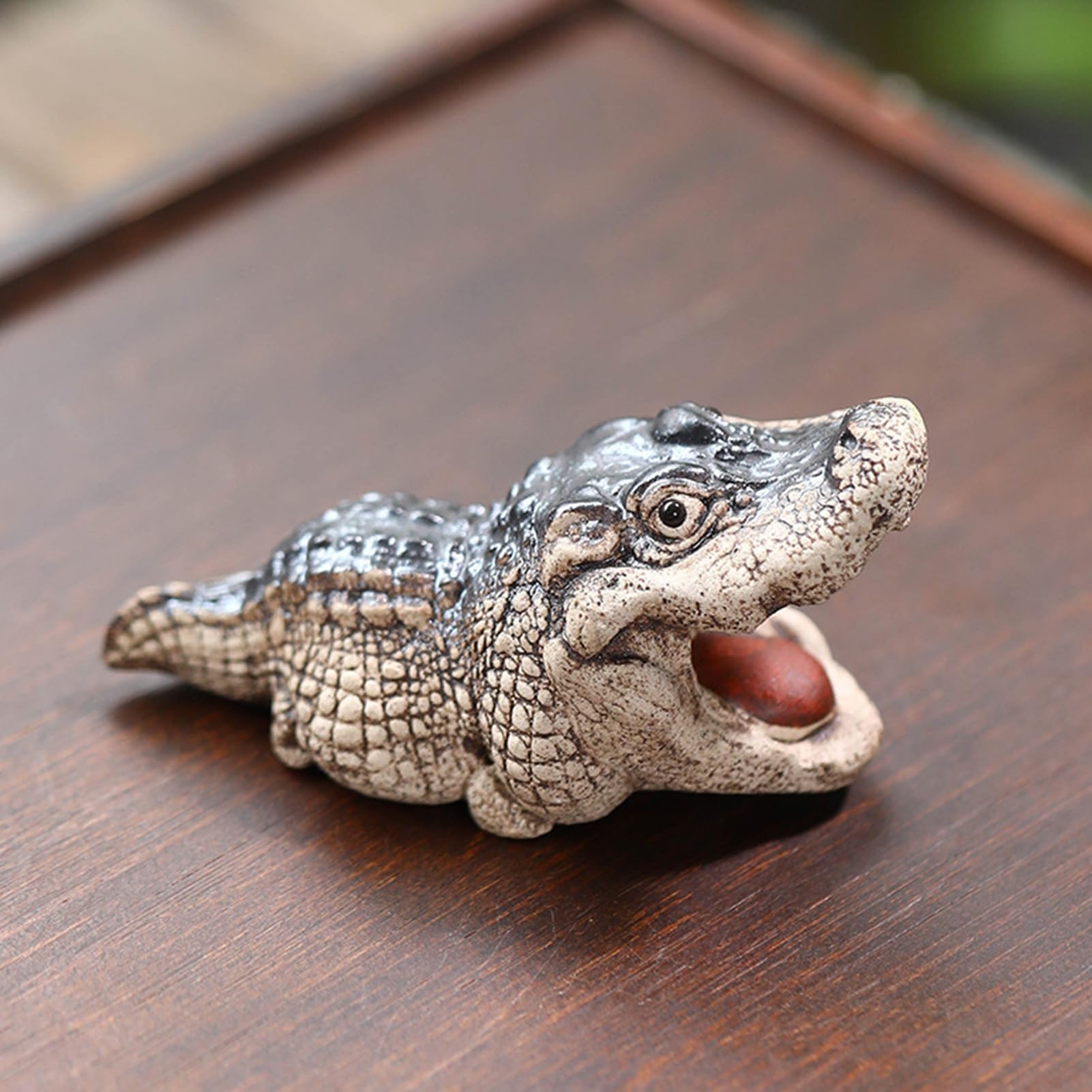 ワニ皮製ワニ型レイアウト用品 約60cm ワニ皮製ワニ型レイアウト用品 約60cm ワニ皮製ワニ型レイアウト用品