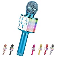 ShinePick Microfono Karaoke Bluetooth, Microfono Wireless Bambini