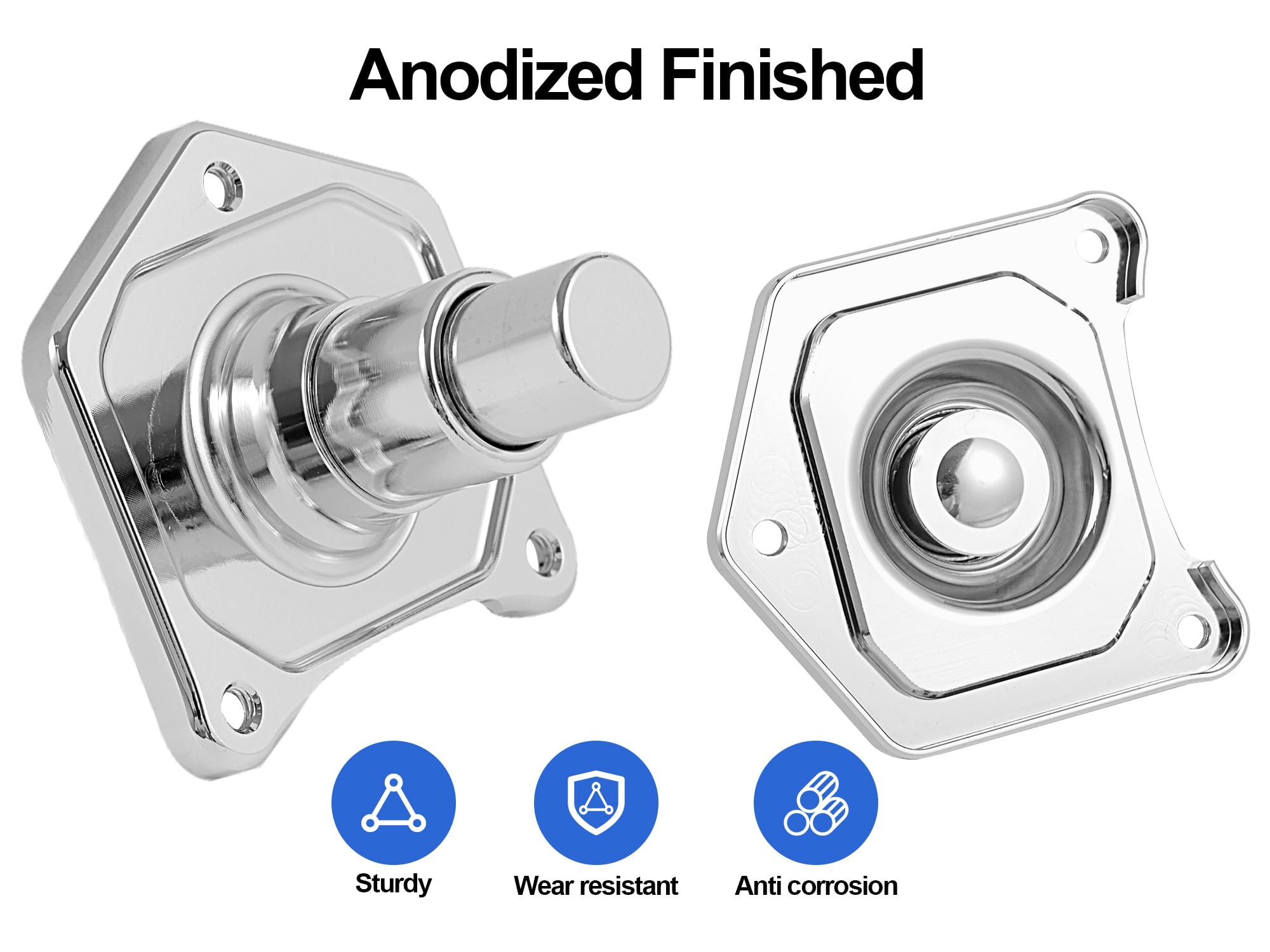 Cubierta de solenoide para motocicleta, botón de arranque, cubierta de botón de arranque compatible con Harley Davidson 1991-2017 Softail Dyna Sportster Big Twin, cromada