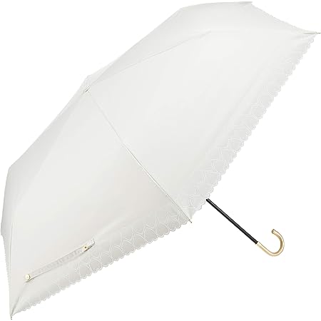 Amazon Co Jp ワールドパーティー Wpc 日傘 折りたたみ傘 白 50cm レディース 傘袋付き 遮光ハートヒートカットミニ 801 7464 Of ホーム キッチン
