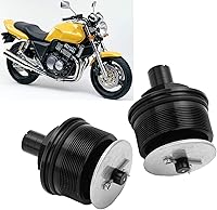 Vista 11 de OUKENS 2 tornillos de horquilla ajustables de 1.614 pulgadas, tapa de horquilla de precarga, cubierta de horquilla de precarga, cubierta de tornillo