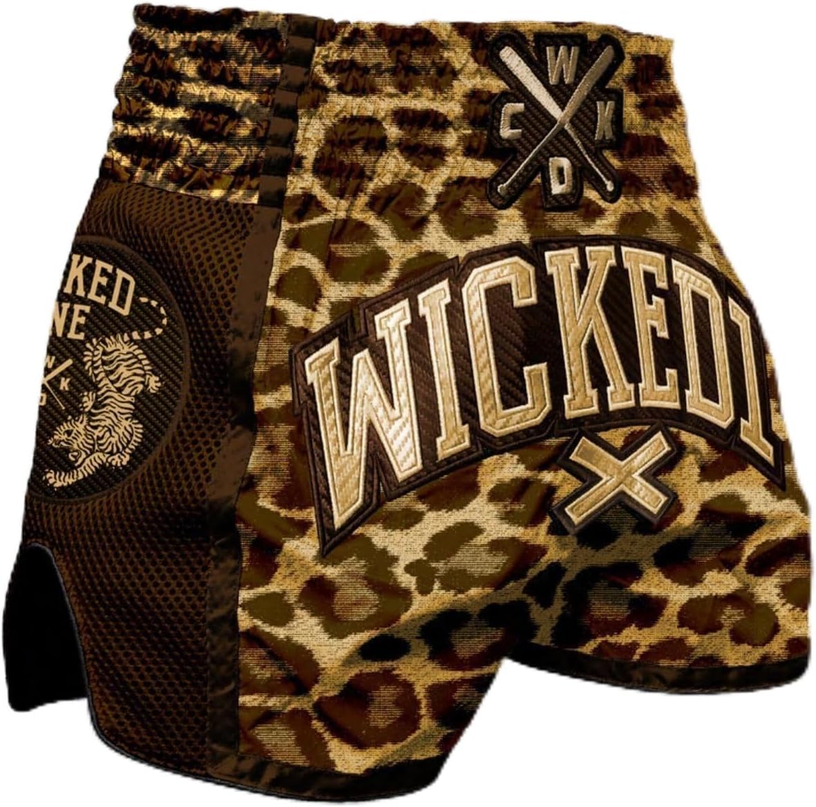 Muay Thai Short Leopard