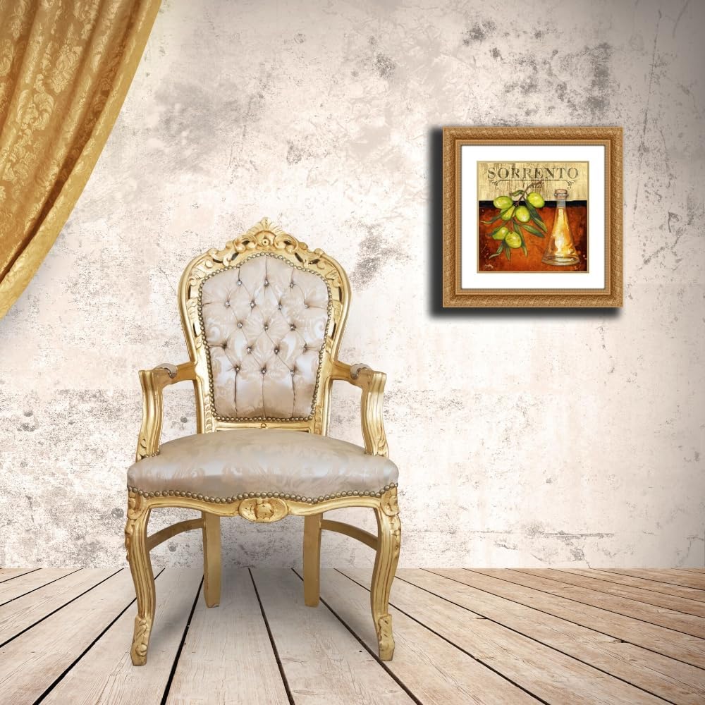 ArtDirect Cuisine II Custom Framed Art Print Giclee Print or Canvas Options with Various Sizes and Customization by Medley, Elizabeth