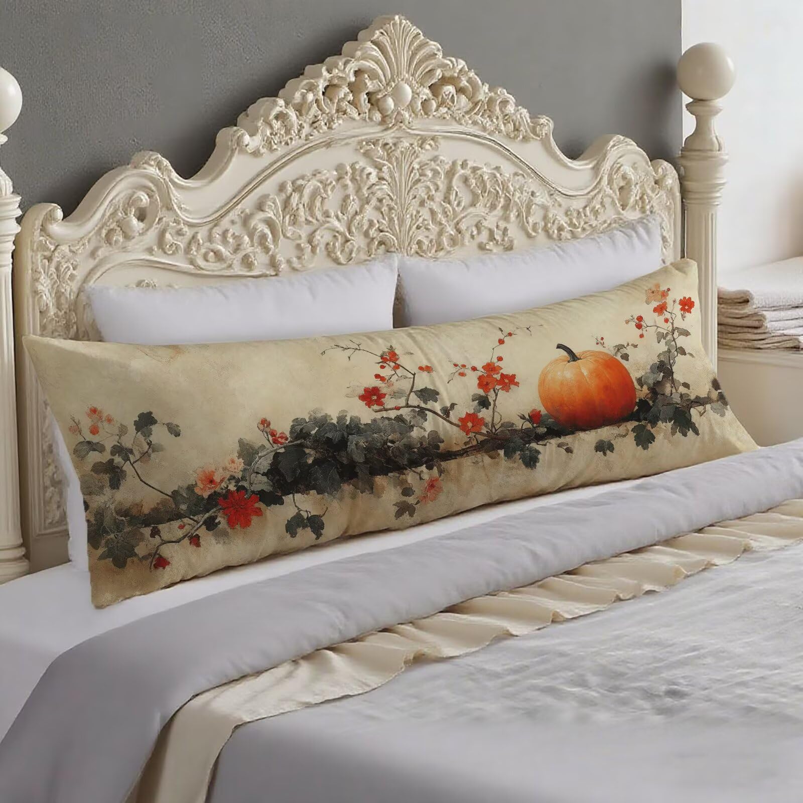 Taie oreiller brûlé 40x140 cm haut de gamme avec zip invisible