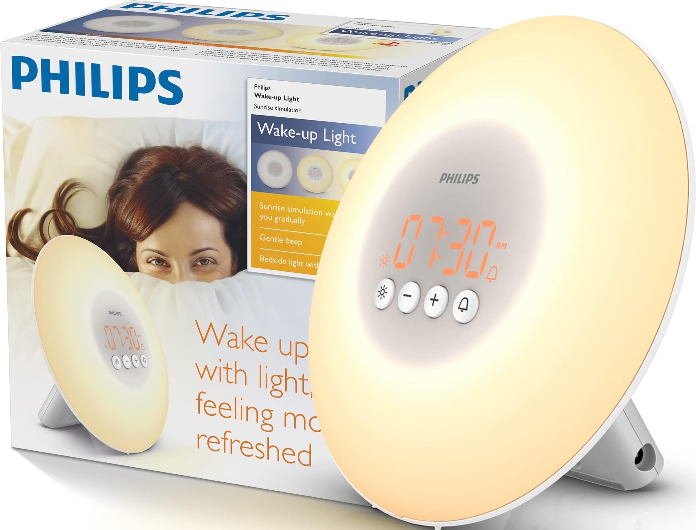 Philips SmartSleep ウェイクアップライト（箱説明書付き） Philips SmartSleep ウェイクアップライト（箱説明書付き） Amazon.com