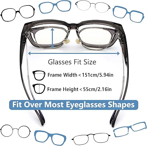 Miniatura 5 de Sehnsucht Gafas de seguridad anti empañamiento para hombres y mujeres