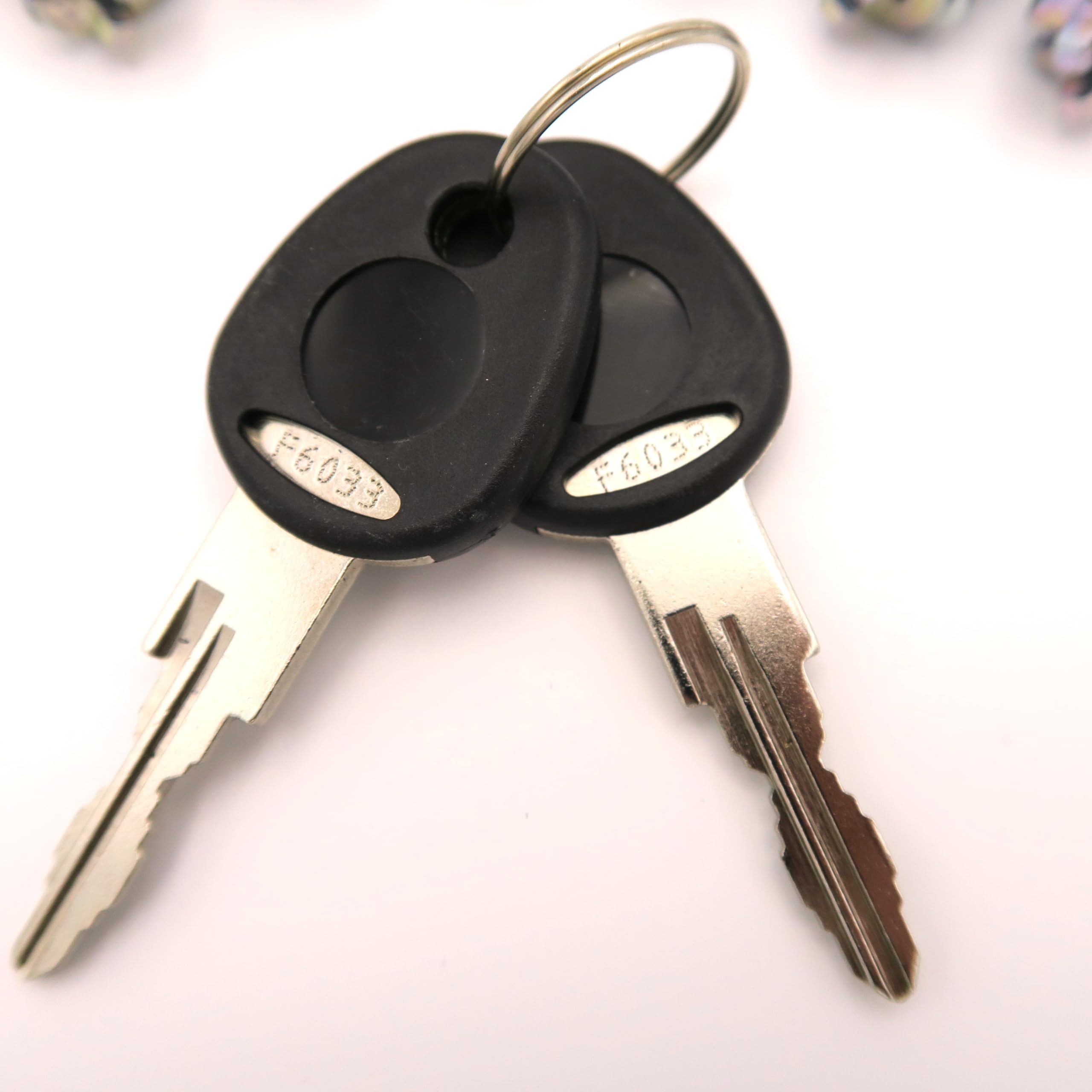 Cylindre de sécurité pour caravanes et camping-cars avec 2 clés, système FAP New System (12 cylindres 2 clés)