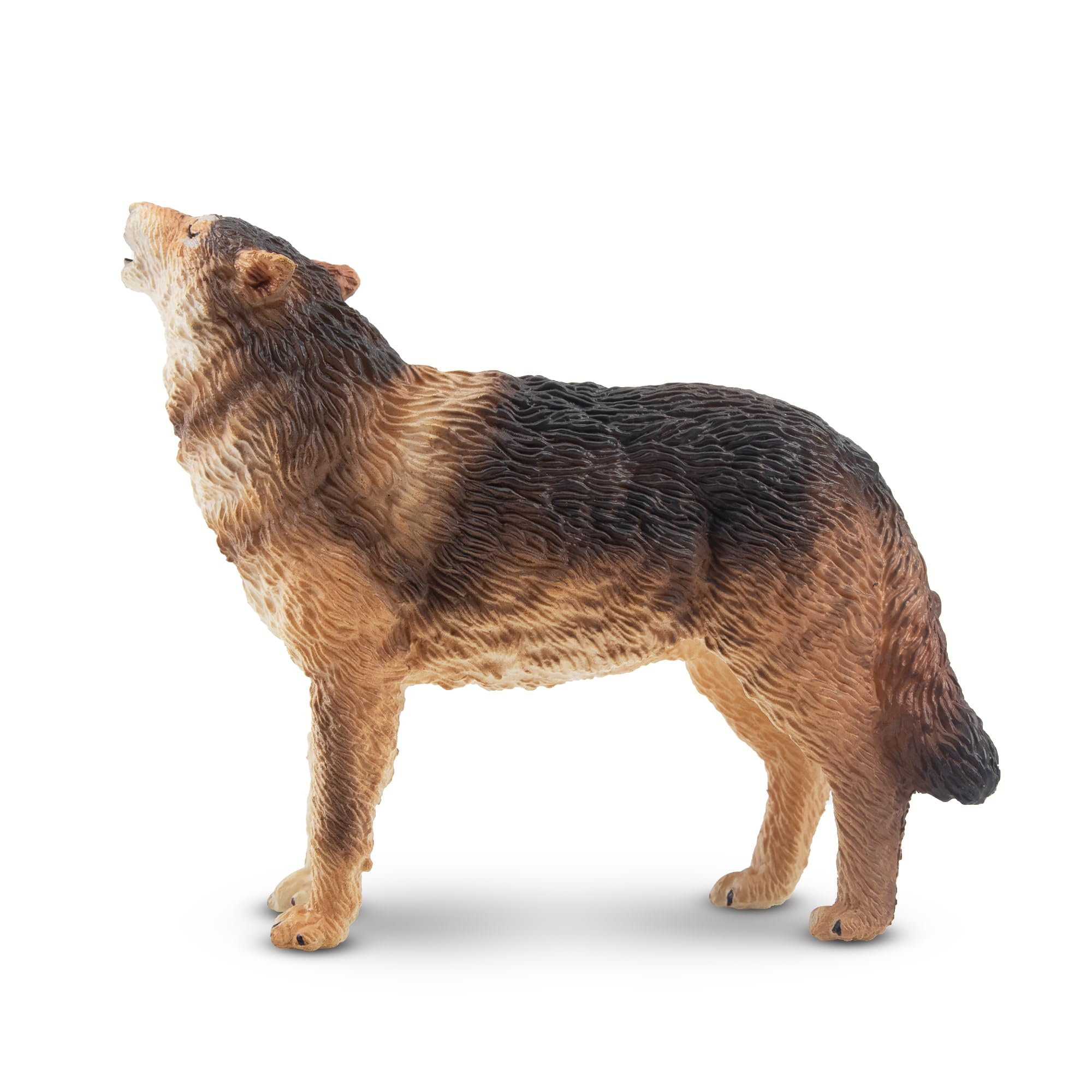 TOYMANY Figurki zwierząt Wilk, realistyczne figurki zwierząt, las, 8,5 x