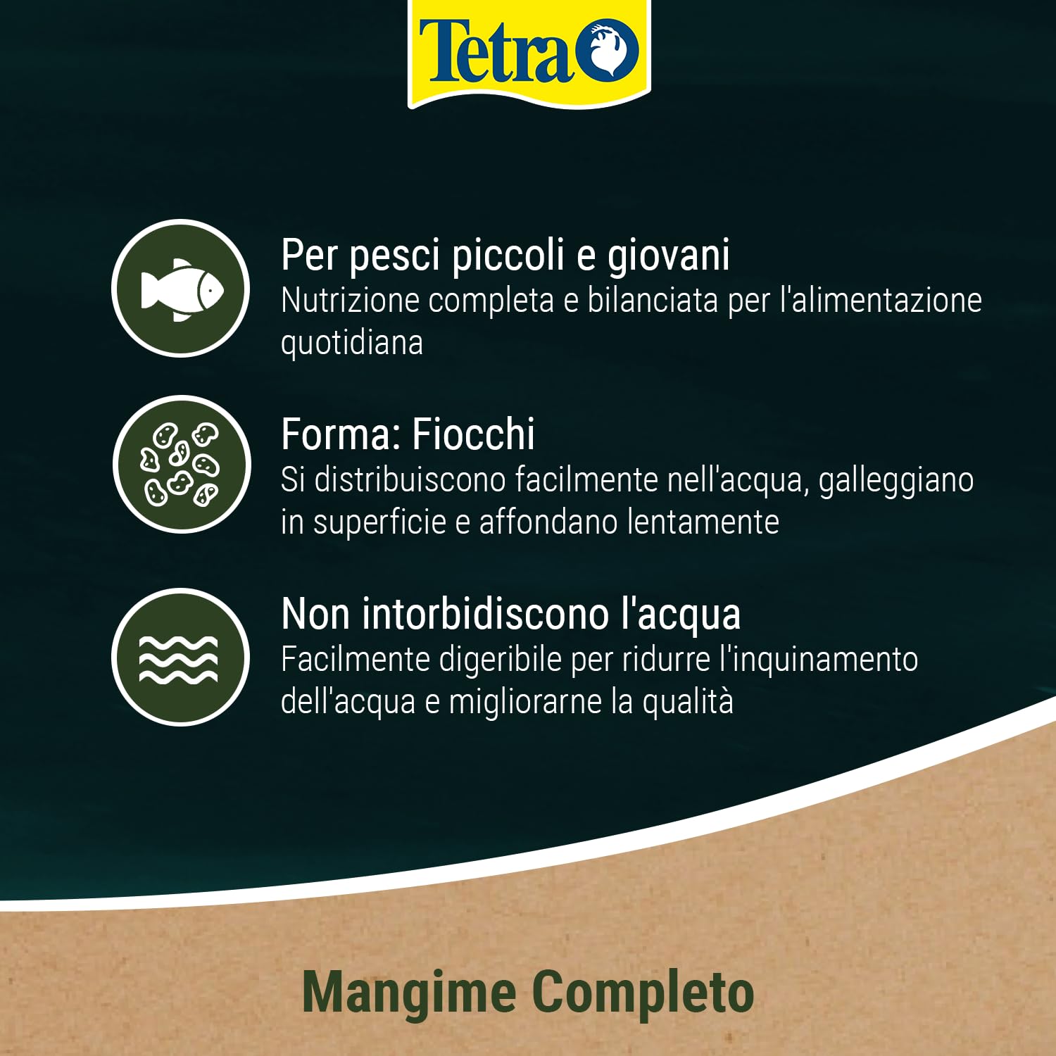 Tetra Pond Flakes 4 L Mangime in Fiocchi per Pesci Laghetto
