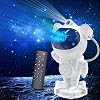 Coverzone Astronaut Projector Ambians Night Light with Bluetooth Connection and Remote Control Galaxy and Star Reflection with Space Effects 12cm x 22cm MXS-003 MXS-003 [Energy Class A]