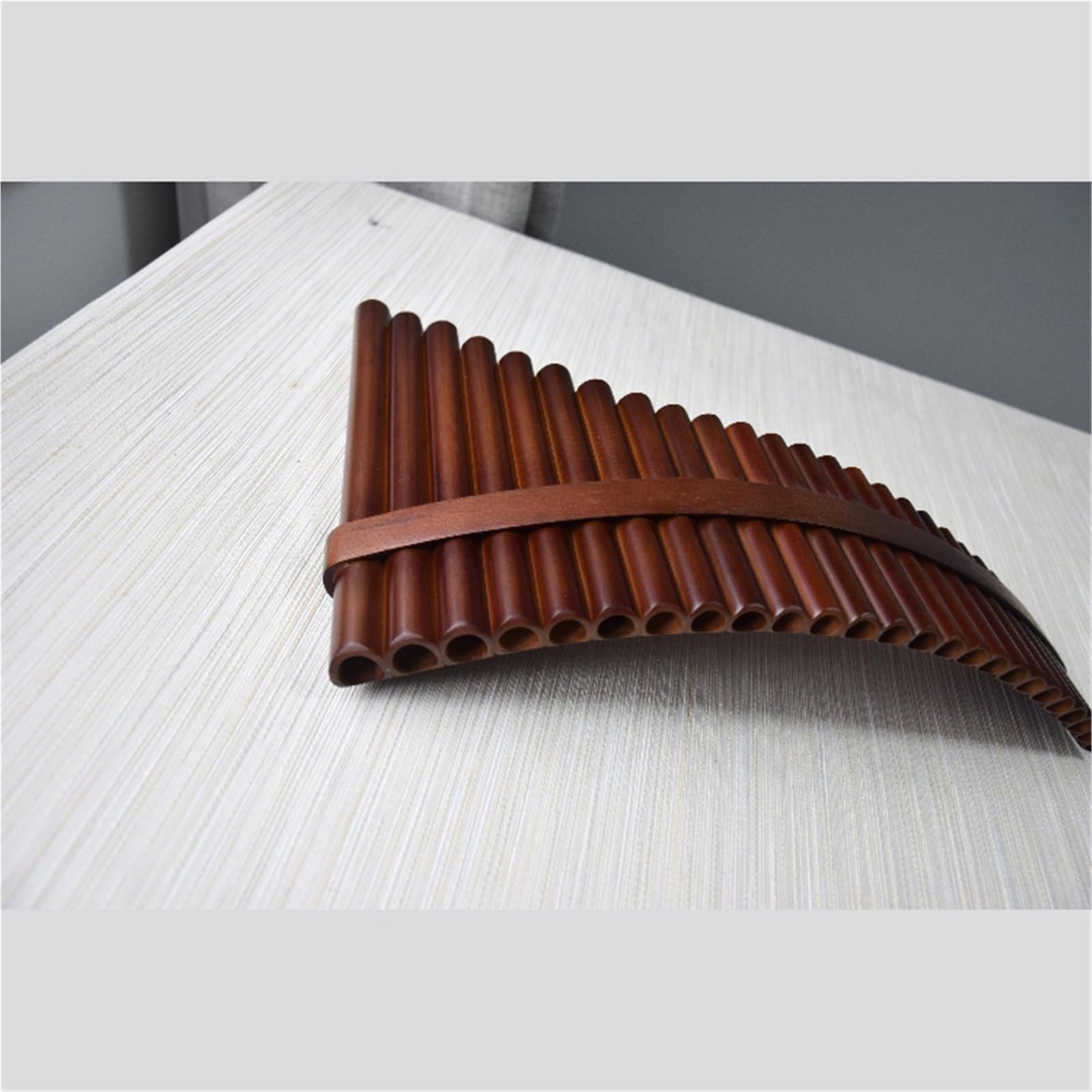 Flûte De Pan Bandes Et Cerceaux En Bois Instrument De Flûte De Pan 25 Tubes Réglage G Réglage C Performance Professionnelle(C,R)