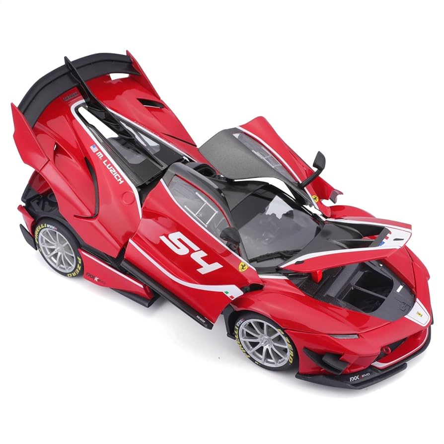 Amazon.com: Bburago 18-16908RD 1: 18 Ferrari FXX Evoluzione
