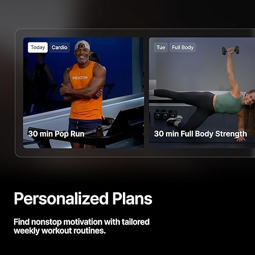 Miniatura 8 de Peloton Cross Training Tread, Treadmill for Running, Walking, and Hiking with Manual or Auto-Incline Options and Immersive 24 HD Touchscreen,