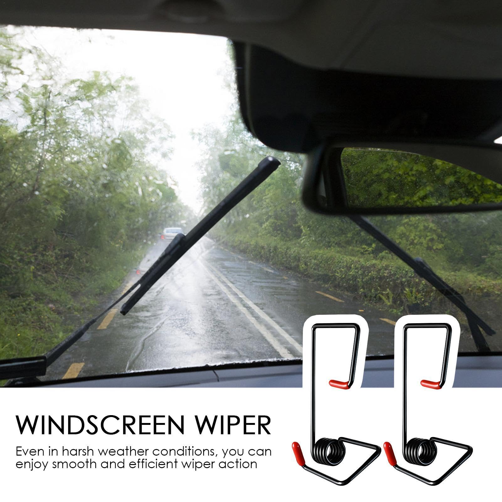 Ressort De Pression Pour Bras D'essuie-glace - Ensemble De 2 Ressorts D'essuie-glace - Ressort De Bras D'essuie-glace | Ressort De