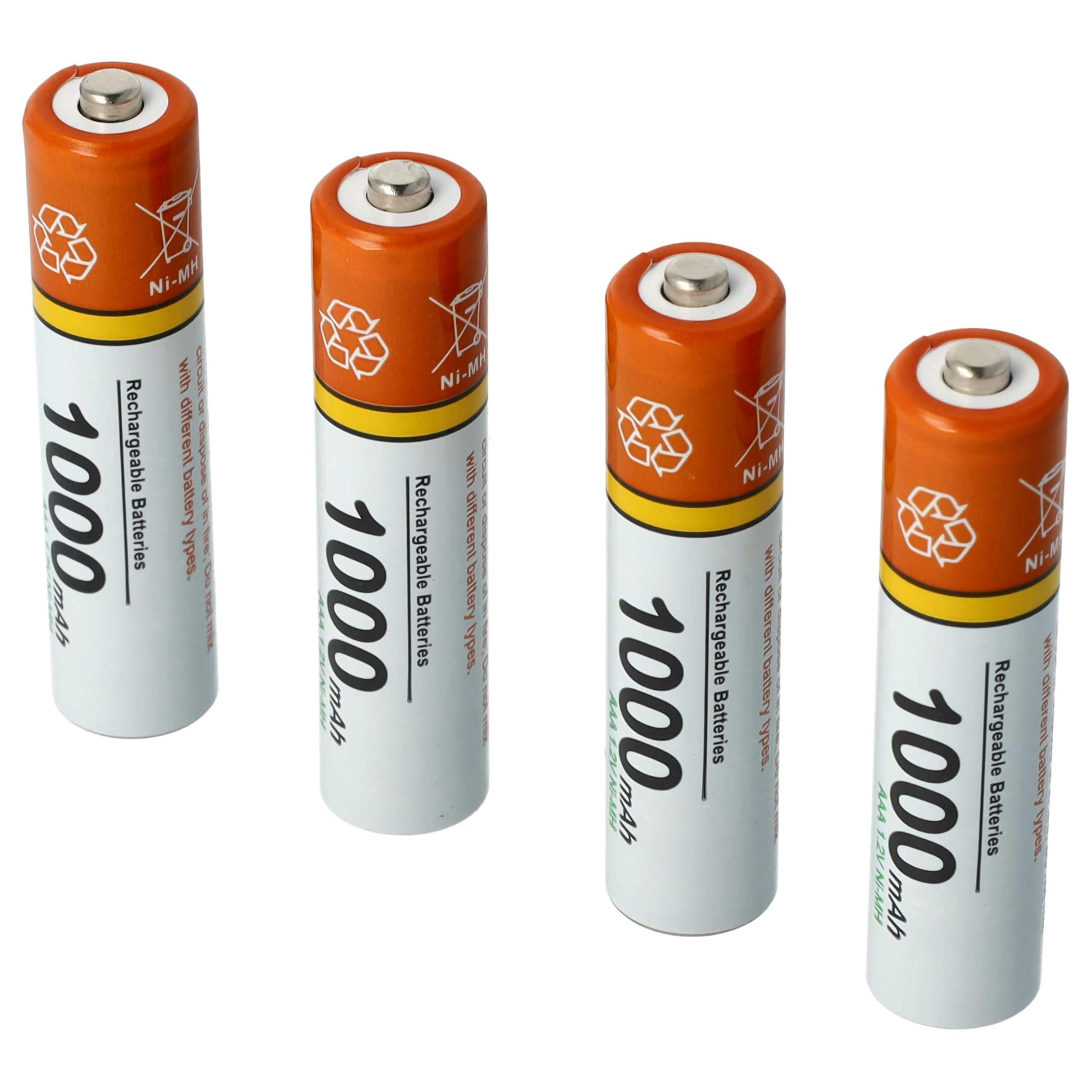 vhbw 20x Batterie AAA Micro Compatible avec Samsung Gigaset CX610 ISDN
