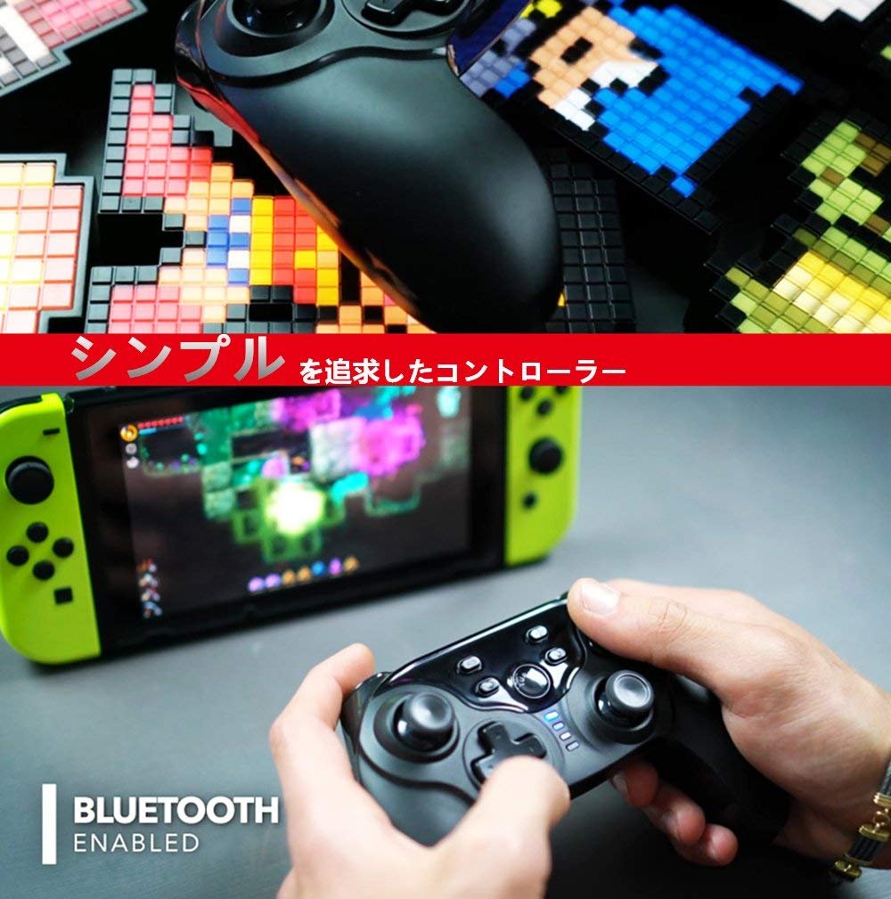 Amazon.co.jp: AnvFlik Nintendo Switch用 無線 ワイヤレス