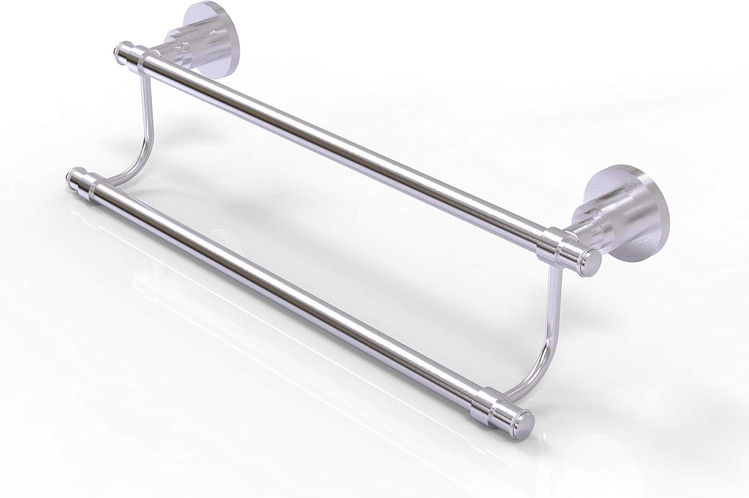 Allied Brass WS-72/36 Washington Square Collection 36 Inch Double Towel Bar, Satin Chrome