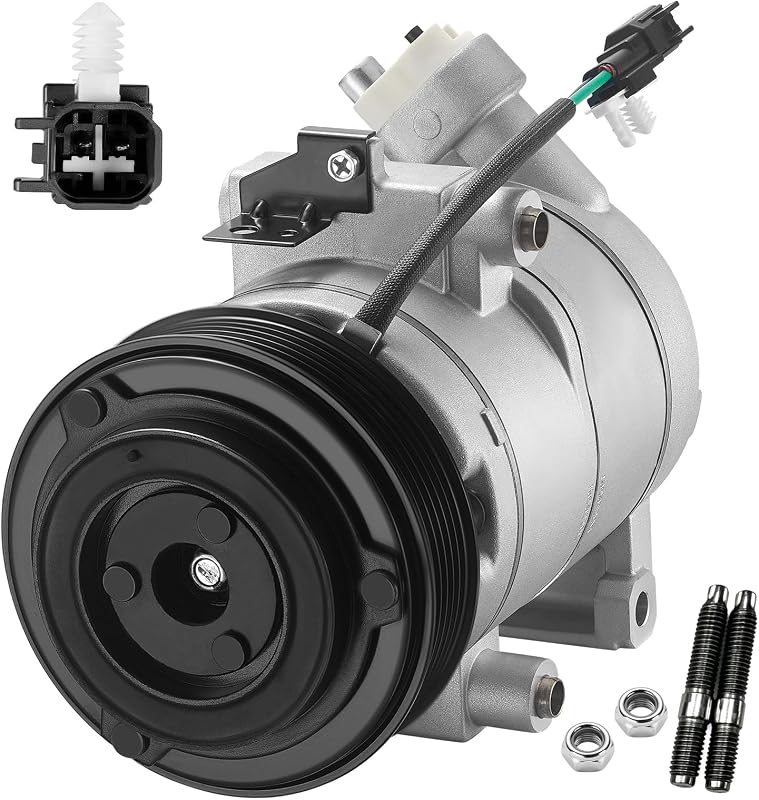 Compressor de ar-condicionado BDFHYK 98673 com embreagem para Ford Escape, Mazda Tribute e Mercury Mariner – 1 unidade