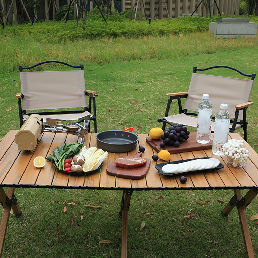 Tragbarer faltbarer Camp-Gasbrenner, 2600 W, Camping-Kassettenkocher mit Tragetasche für Outdoor-Kochen, Picknick, Rucksackreisen, Wandern