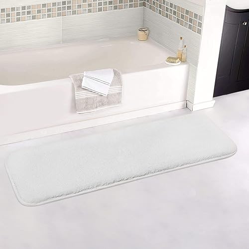 Alfombras de baño antideslizantes, ultra suaves y absorbentes, de microfibra súper gruesa, lavable a máquina, tapetes para baño, bañera y ducha, 20