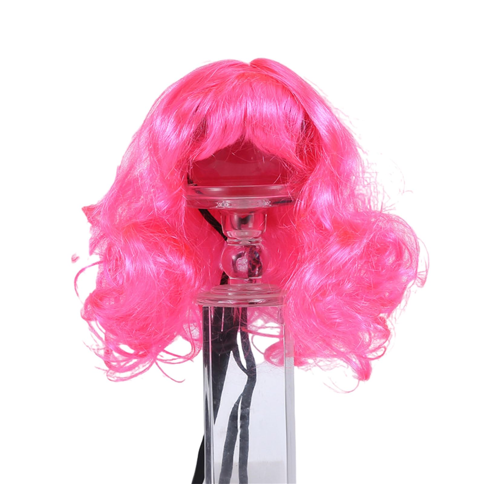 MICFENY Pet Headdress Curls Wigs Costume Dog Wigs for Small to Large Pet Dog Party Hairpiece for Halloween