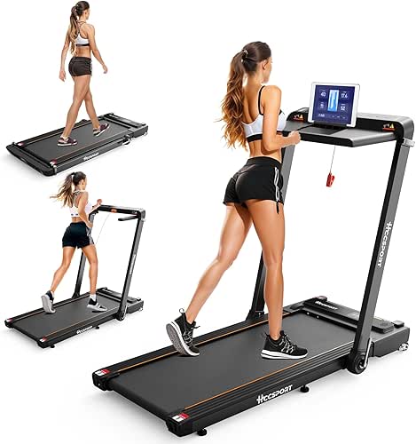Treadmill with Incline, 3 in 1 Under Desk Treadmill Walking