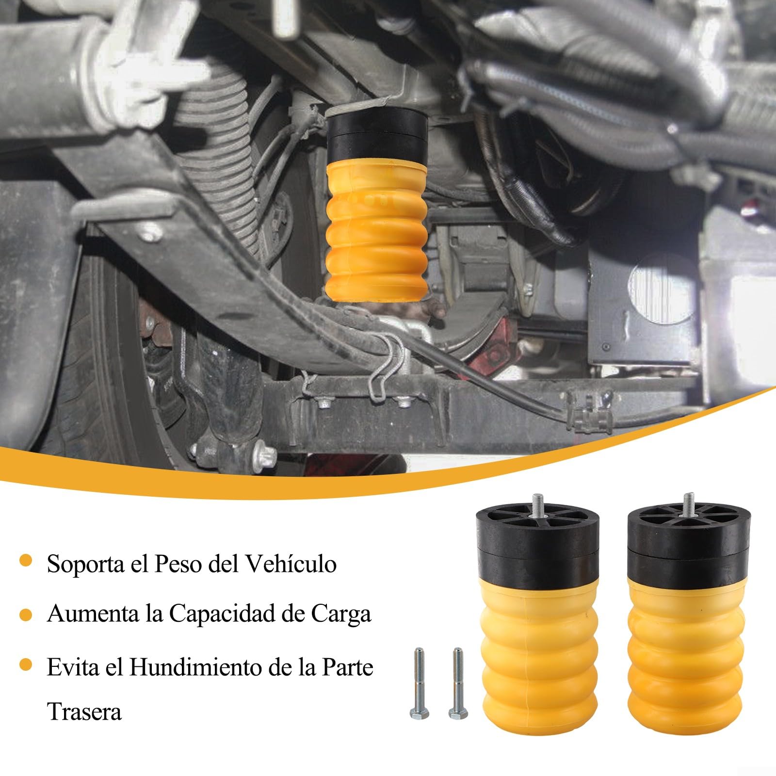 2PCS Kit de suspensión neumática trasera de 2 piezas para Fiat, para Ducato, para Jumper y para Boxer (modelos 2006+). Número OEM para SSR-313-54