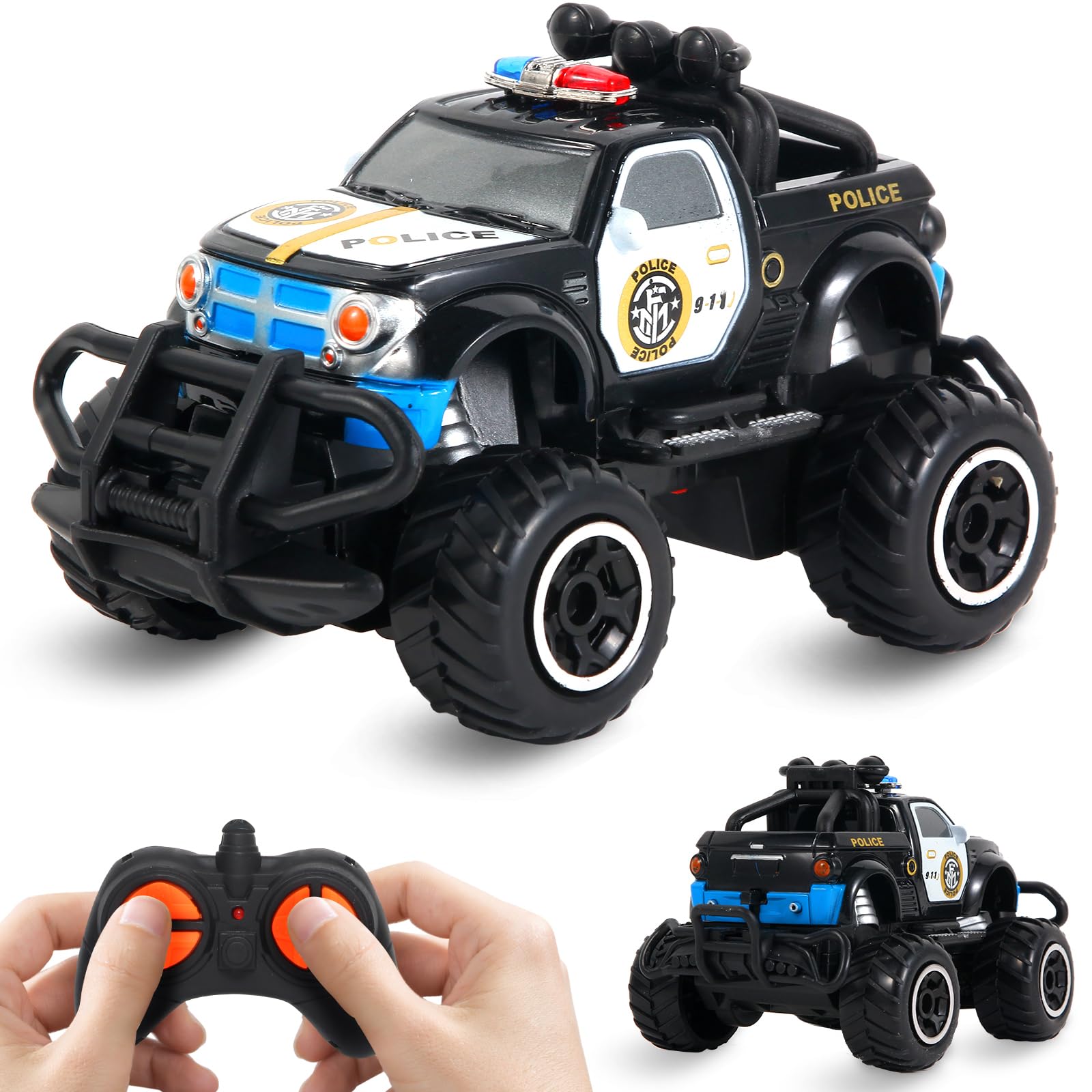 Pup Go Mini Remote Control Police Car Toy For Kids Desertcart