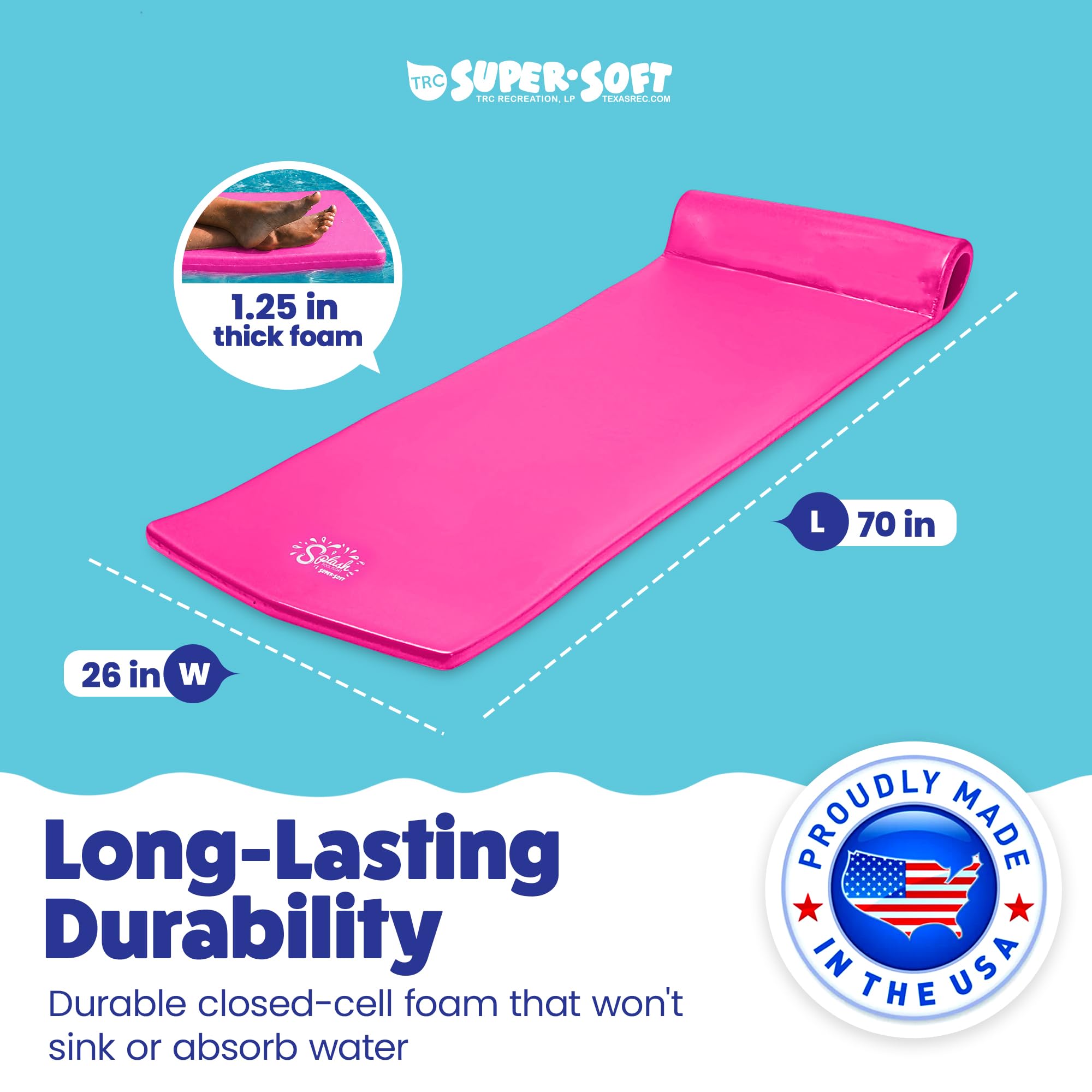 TRC Recreation lltr1 Erholung Splash Pool Float