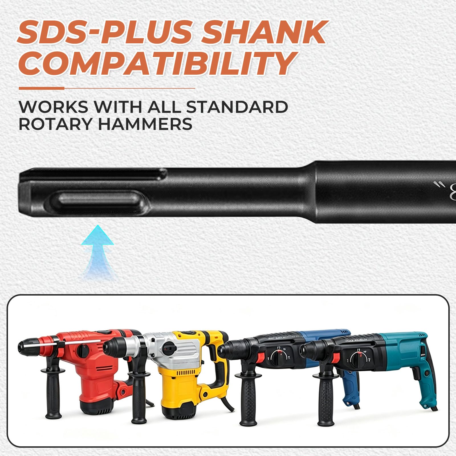 SDS-Plus Setting Tool for Drop-In Anchors -7