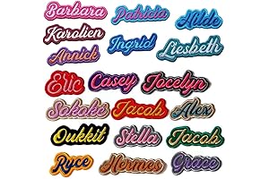 Personalized Embroidered Name Patch: Unique Identity for Your Belongings