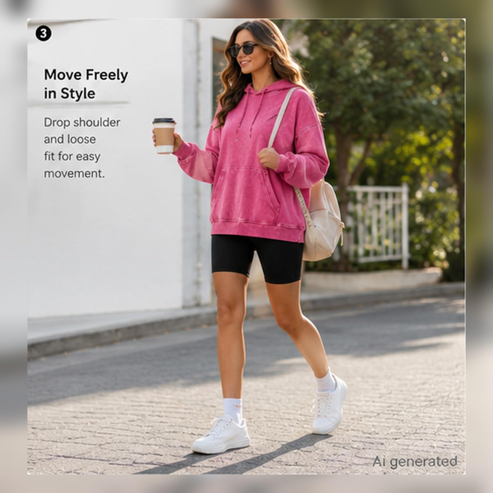 Męska bluza oversize vintage sprana bluza z kapturem ciężka bluza