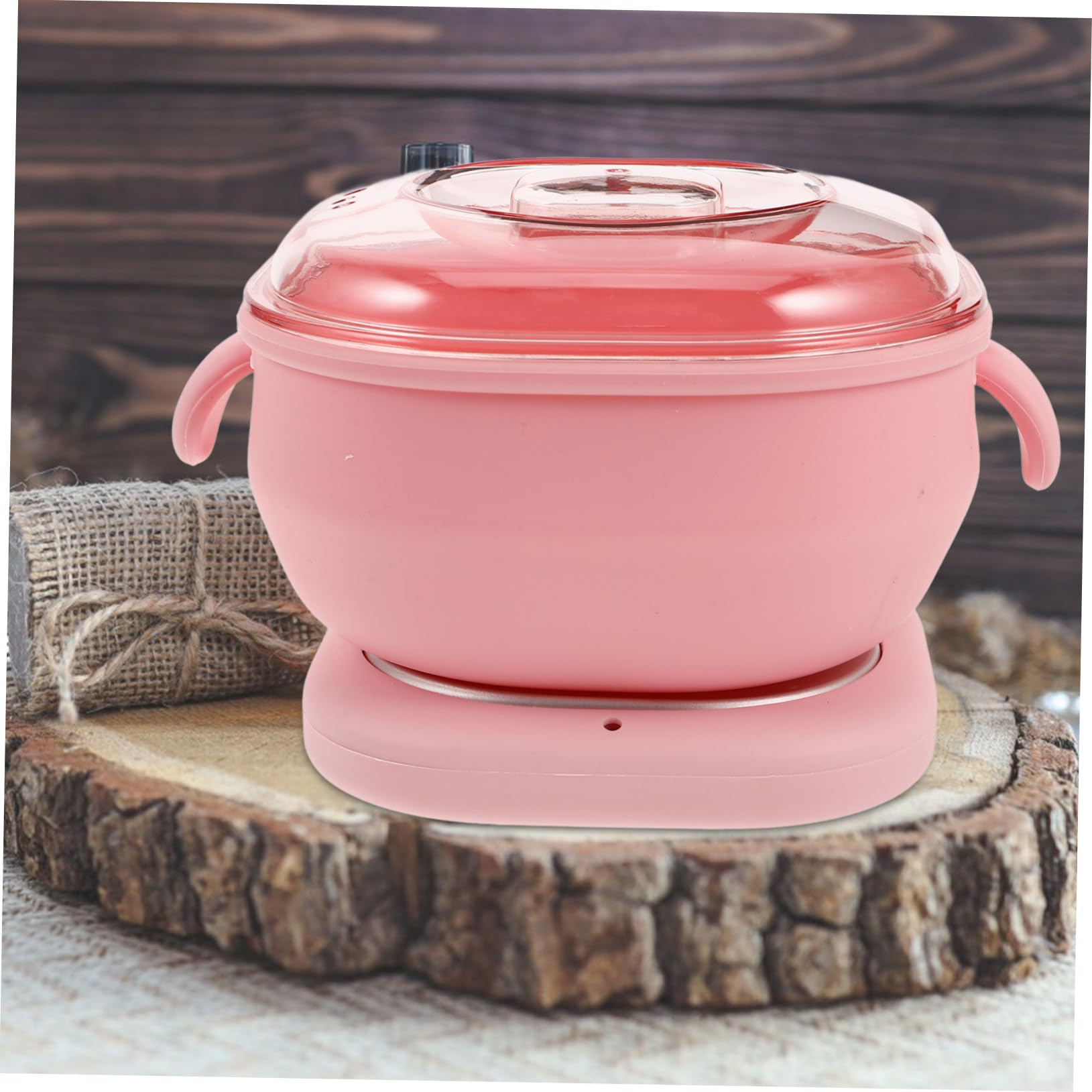 Beaupretty Scaldacera Portatile in Silicone Pieghevole per Depilazione a Casa e Salone, Pentola per Cera Non Aderente Facile da Pulire, per Braccia e Ascelle