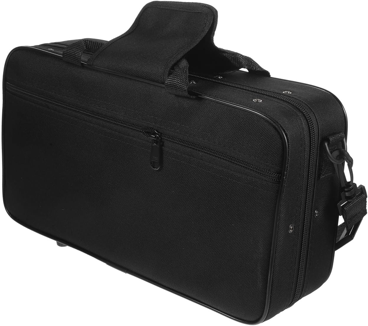 Healifty Wear Resistant Oxford Cloth Clarinet Storage Bag with Handles Thickened Protective Case for Secure Transport Lightweight Compact Design for Musicians