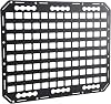 Truck Bed Molle Panel, 432x540mm Vehicle Storage Organizer with L Track Compatibility Heavy Duty Tool Mounting Board for Truck Bed SUV, Pickup, RV