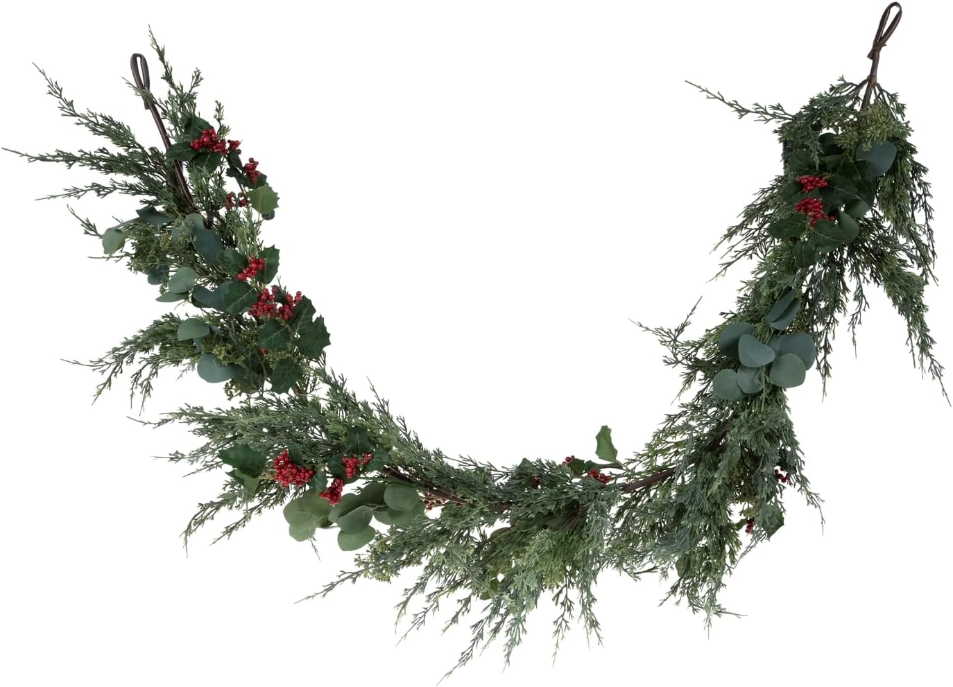 Hobby Lobby Eucalyptus, Berry & Holly Garland
