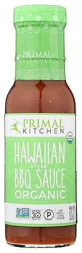 Primal Kitchen Salsa de barbacoa orgánica estilo hawaiano 85 onzas Primal Kitchen Salsa de barbacoa orgánica estilo hawaiano 85 onzas