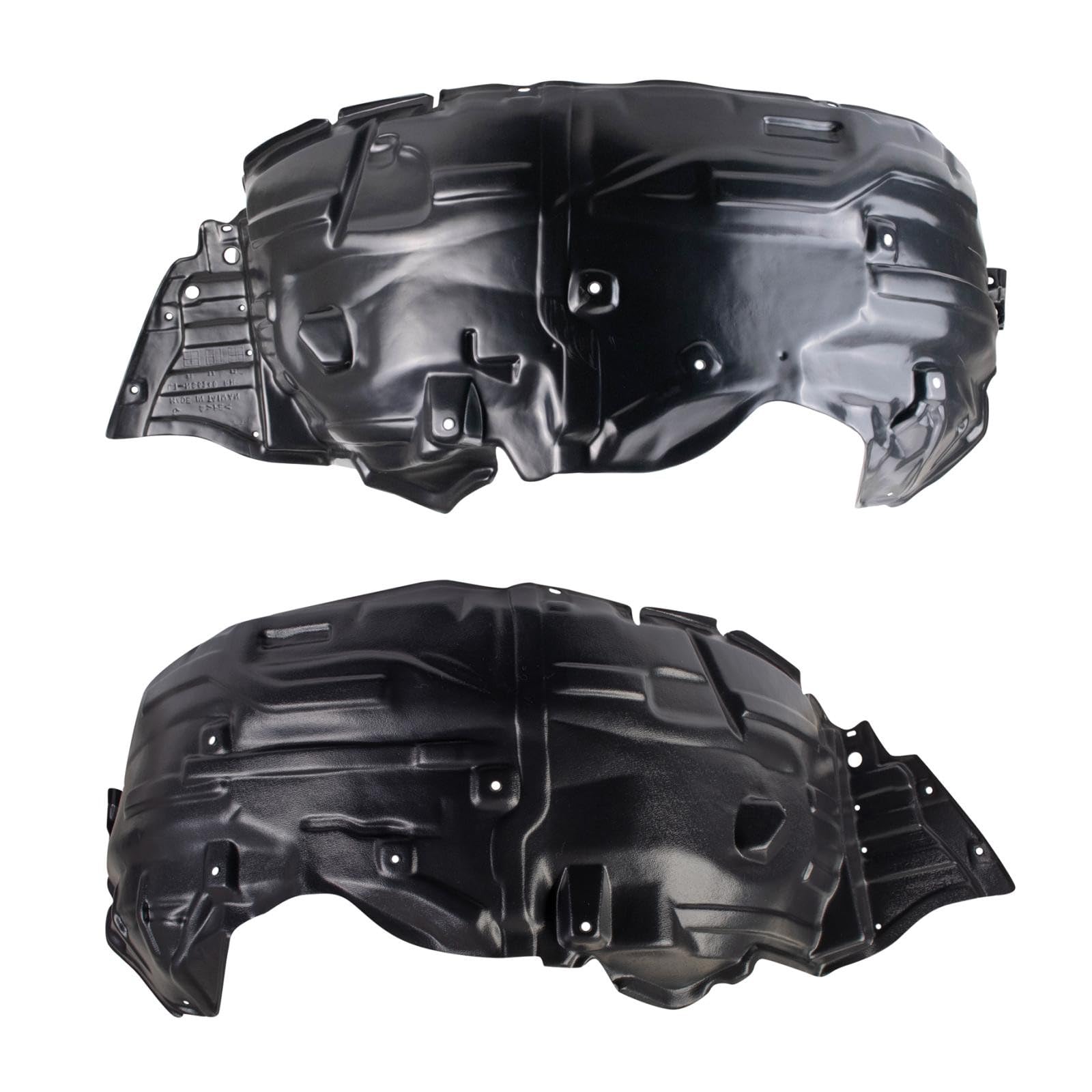 TRQ Front Driver and Passenger Side Inner Fender Liner Set | For 2011-2013 Infiniti QX56 2014-2023 QX80