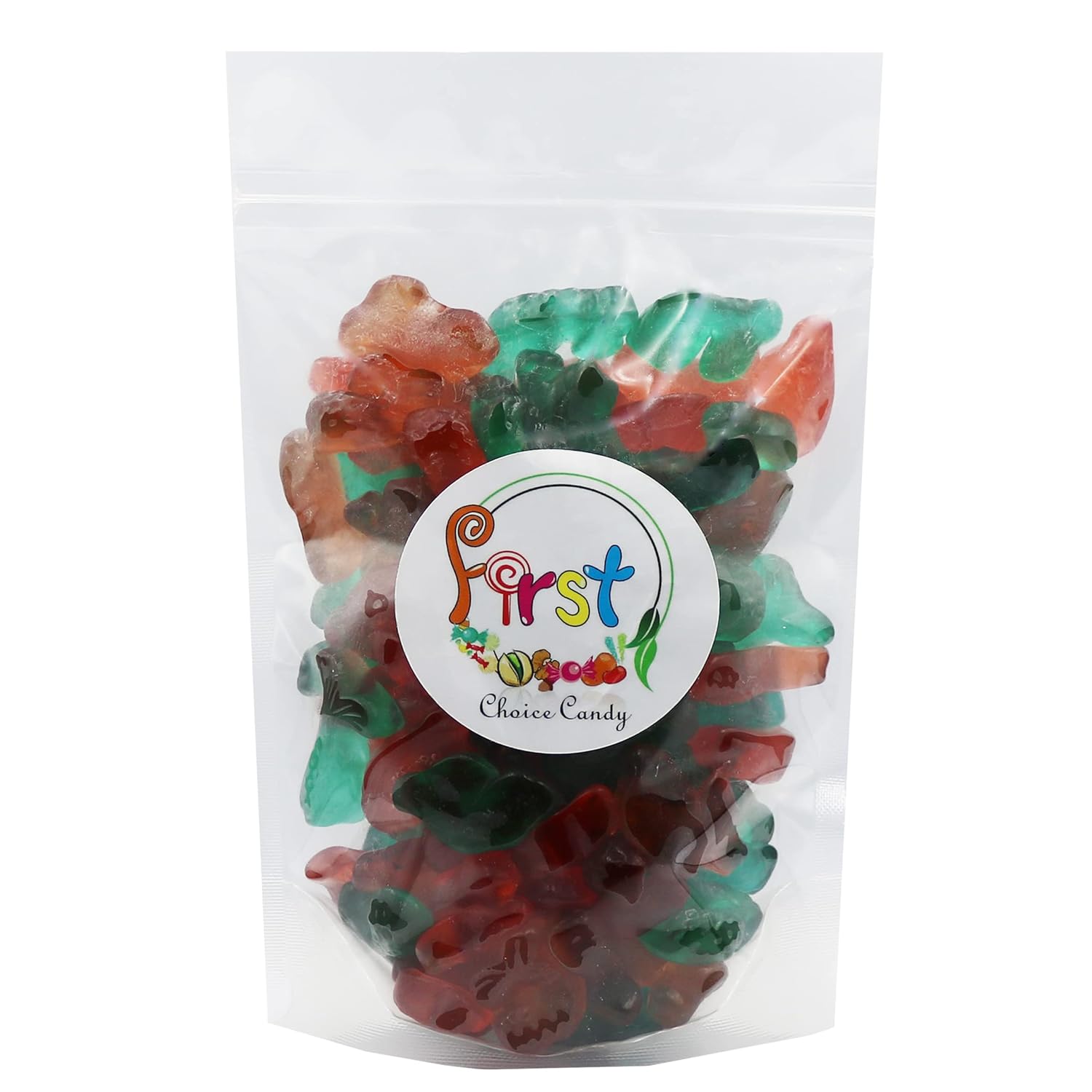 Gummy Assorted Rainbow Mermaid Tails, 5 Pound