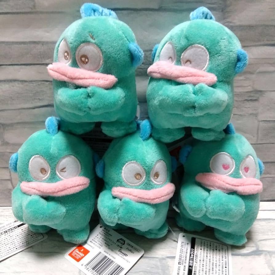 ハンギョドン HUGクリップマスコット　4種　8点　プライズ　ぬいぐるみ ハンギョドン HUGクリップマスコット｜タイトーの6月のおすすめ