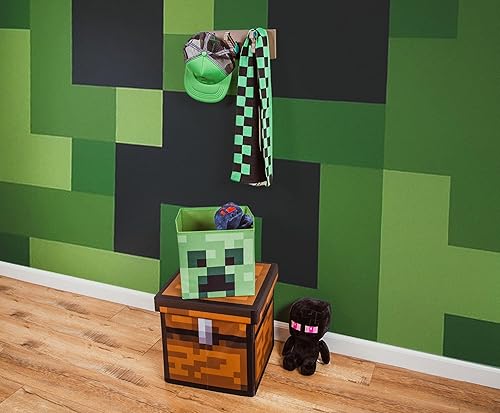 Miniatura 6 de Ukonic Minecraft Diamond Tool - Ganchos para colgar abrigos de pared, organizador de almacenamiento para sombreros y abrigos, soporte de pared,