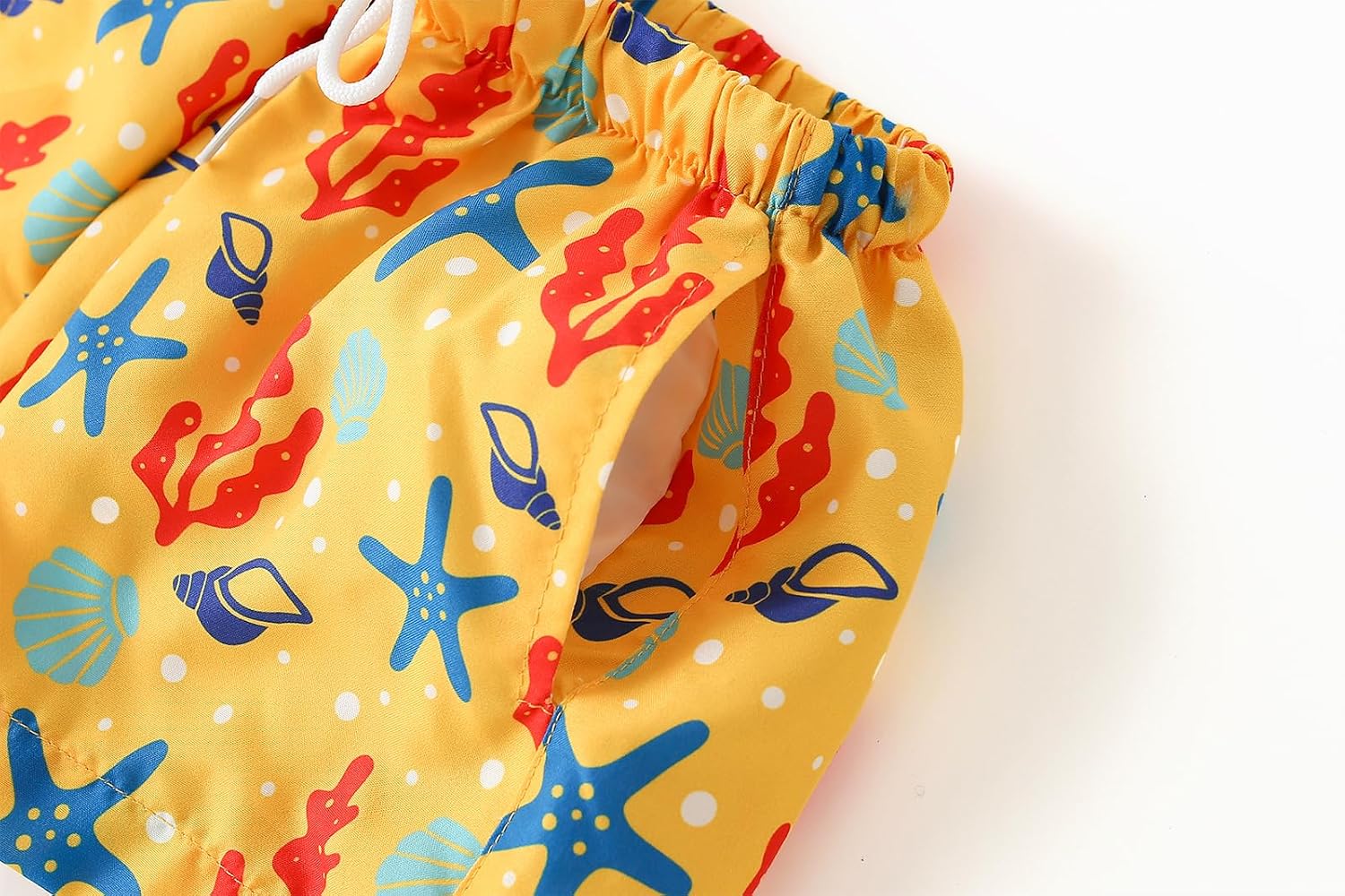 Boys Swim Trunks Toddler Broad Swim Shorts Quick Dry Kids Bathing Suit Boy Swimsuit Set with Pockets